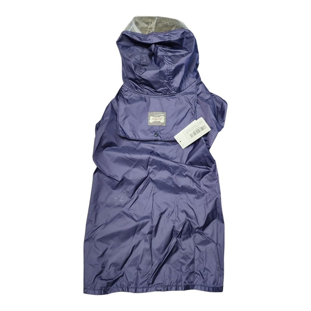 MERISHOPP Dog Pet Waterproof Reflective Raincoat Keep Pets Dry in Rainy Day Blue